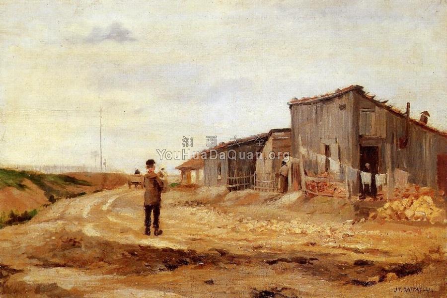 Figures in a Landscape - 简·弗朗索瓦·拉法埃里